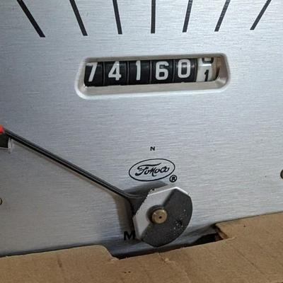 1964 Ford Galaxie Speedometer Assembly and Hubcaps