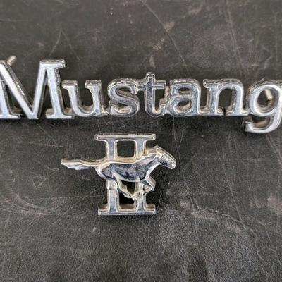 Mustang II Emblems