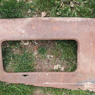 1928-'29 Ford Sedan Rear Window Panel and Rear Side Window for Coupe