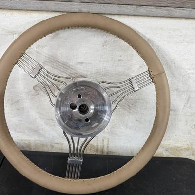 NOS 14" Banjo Big Button Reproduction Steering Wheel