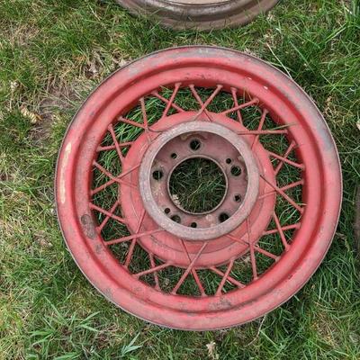 Ford Straight Spoke Wheels