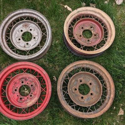 Ford Straight Spoke Wheels