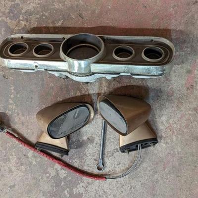 Ford Shelby Side Mirrors and Dash Panel