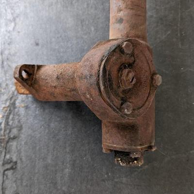 Early Ford Model A Steering Wheel and Column