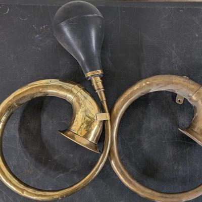 Late 20's Ford Model T Brass Horns
