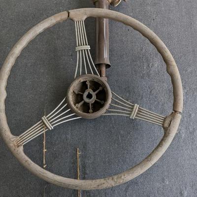 1935-'36 Ford Banjo Steering Wheel and Column