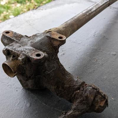 1935-'36 Ford Banjo Steering Wheel and Column