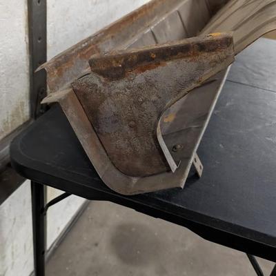 1928-29 Coupe Floor Pan Center and Ends Assembly w/ Rumble Seat