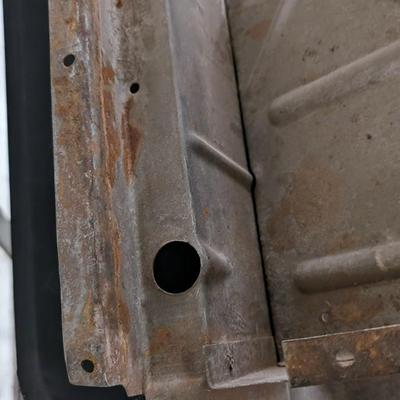 1928-29 Coupe Floor Pan Center and Ends Assembly w/ Rumble Seat