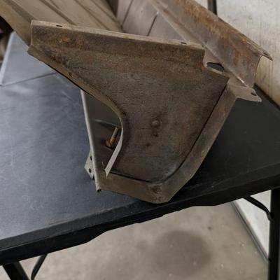 1928-29 Coupe Floor Pan Center and Ends Assembly w/ Rumble Seat