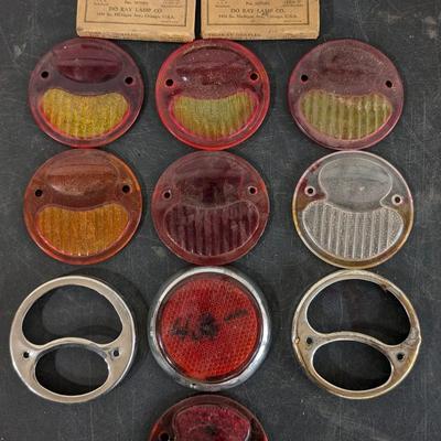 Do Ray Lamp Co. 1197 Tiger-Ey Stop and Tail Lamp Lens