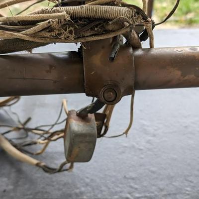 1938 Ford Banjo Steering Wheel and Complete Column