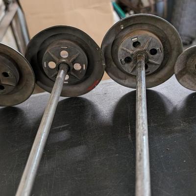 1935-'36 Ford fHorn Buttons for Banjo Wheels