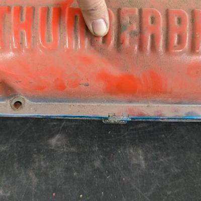 Thunderbird Embossed Engine Covers and Adjustable Engine Covers