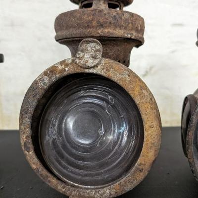 Early Ford Head and Tail Lights