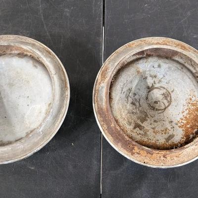 1951-53 Chevy "Dog Dish" Hubcaps