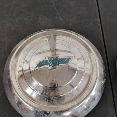 1951-53 Chevy "Dog Dish" Hubcaps