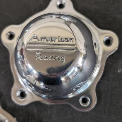 American Racing Metal Center Caps