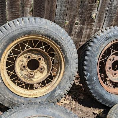 Straight Spoke Wheels Fat Cap