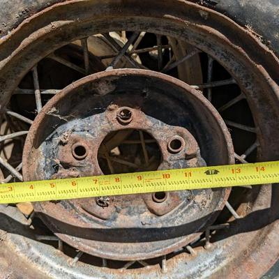 Straight Spoke Wheels Fat Cap
