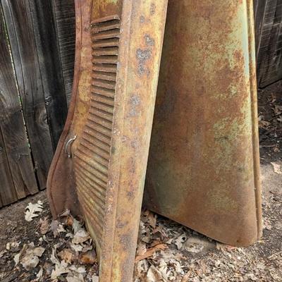 Early Ford Pickup Bonnet