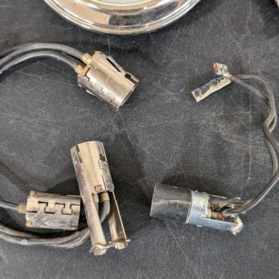 Vintaqe Inc. Reproduction 1938-39 Tail Light Assembly w/ Blue Dot, 1930-31 Model A Interior Dome Light, and More!