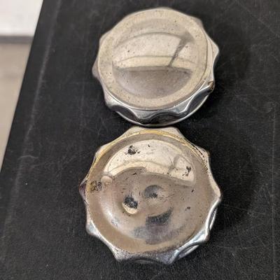 1920's Oakland Screw On Grease Cover and Ford Radiator Caps