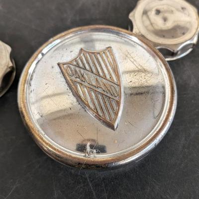 1920's Oakland Screw On Grease Cover and Ford Radiator Caps