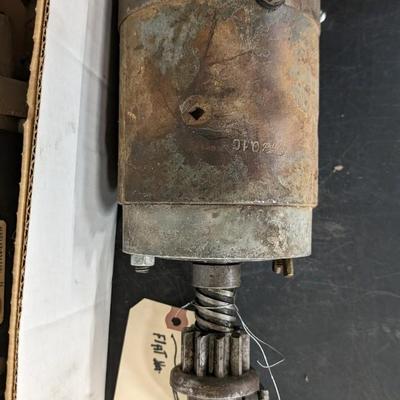Original Ford Q1C Fat Starter and 32 Ford Starter