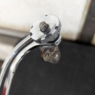 Chrome Windshield Slide Arms