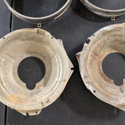 Mid Century Adjustable Headlight Assembly