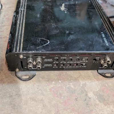 Motorola Solid State Car Radio, Amp, and Various Audio Items