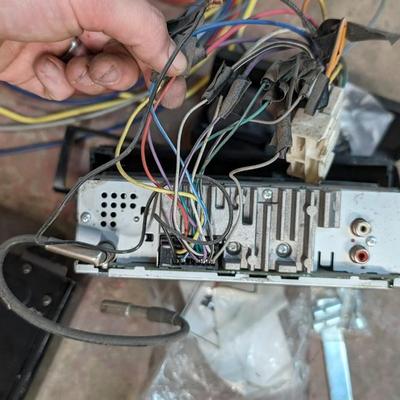 Motorola Solid State Car Radio, Amp, and Various Audio Items