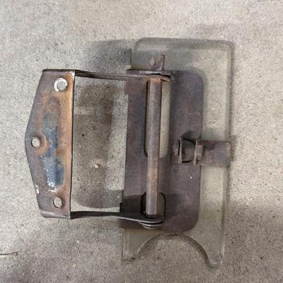 1928-31 Ford Model A Flywheel, Steering Column Drop Bracket, and Rear View Mirror