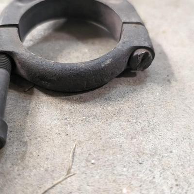 1928-31 Ford Model A Flywheel, Steering Column Drop Bracket, and Rear View Mirror