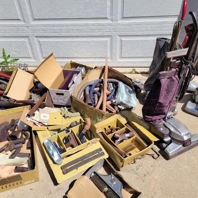 Huge lot of working Kirby Vacuums and attachments