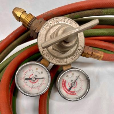 Tanaka Oxygen-Acetylene Welding / Cutting Torch Hoses and Gauges