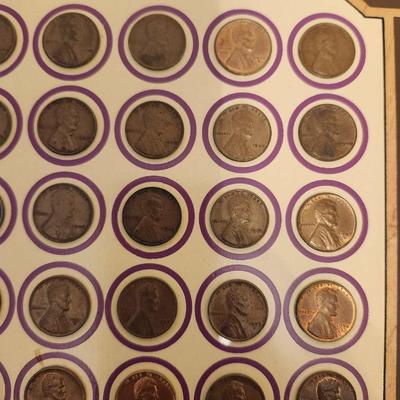 1926-1976 Some wheat penny set, 50 Years IGA Spirt of Independents