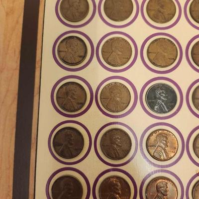 1926-1976 Some wheat penny set, 50 Years IGA Spirt of Independents