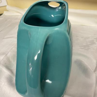 Turquoise Fiestaware Pitcher