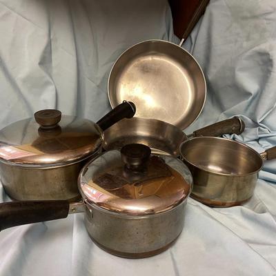 Vintage Revere Pots and Pans