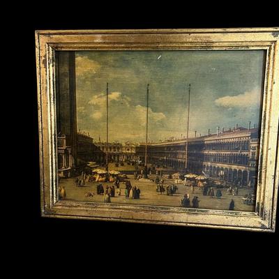 Vintage Canaletto print