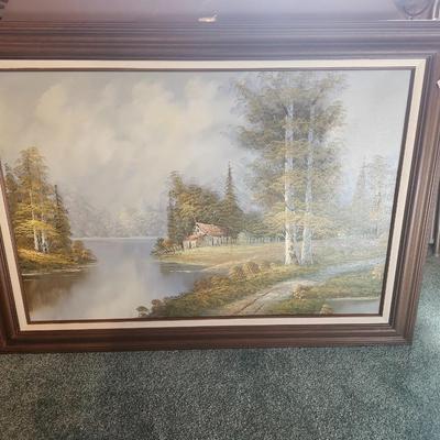 Signed Oil Painting