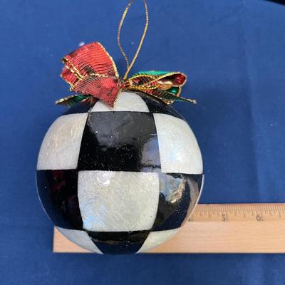 MacKenzie-Childs 3 ornaments