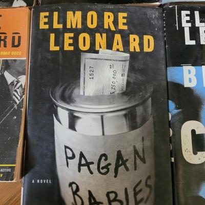 Lot of Elmore Leonard books