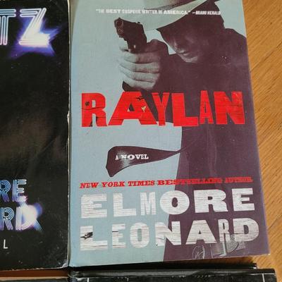 Lot of Elmore Leonard books