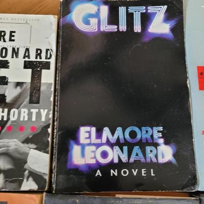 Lot of Elmore Leonard books