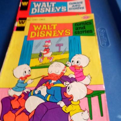 LOT 106 TWO VINTAGE WALT DISNEY COMIC BOOKS