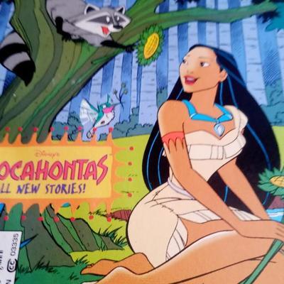 LOT 107 TWO VINTAGE DISNEY POCAHONTAS COMIC BOOKS