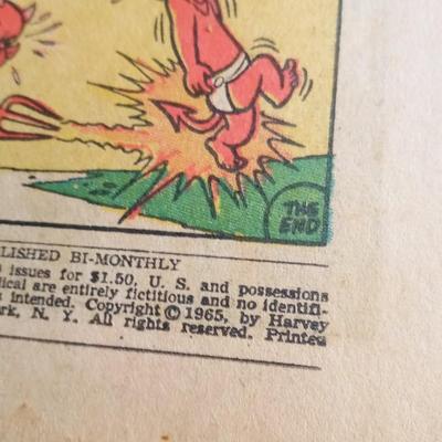 LOT 109 OLD HOT STUFF COMIC BOOK